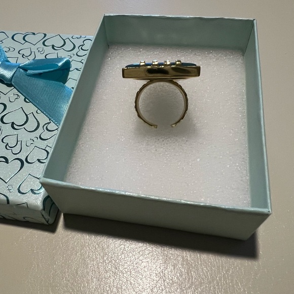 Agate Stone Ring - Picture 2 of 2